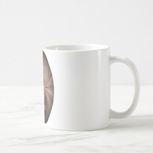 Earthy Hakuna Matata Art Print Kaffeetasse (Rechts)