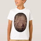 Earthy Hakuna Matata Art Print T-Shirt (Vorderseite)