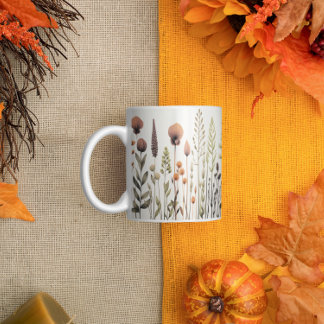 🌿 ✨ Earthy Herbal Harmony ✨ 🌿 Kaffeetasse