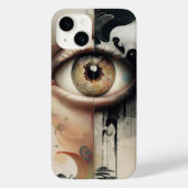 Earthy Human Eye Art iPhone 14 Fall Case-Mate iPhone Hülle (Rückseite)