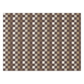 Earthy minerals checkerboard pattern tischdecke (Vorderseite (Horizontal))