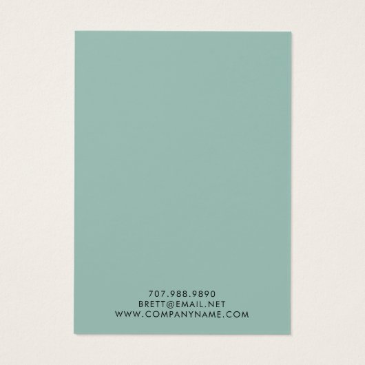 Earthy Modern Boho Apricot Cream Earring Display (Rückseite)