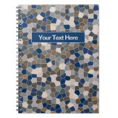 Earthy Multicolored Pattern Notizblock (Vorderseite)