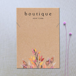 Earthy Necklace Juwelier Display Card