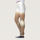 Earthy Ombre Flow: Sand-Leggings verschieben Leggings (Links)