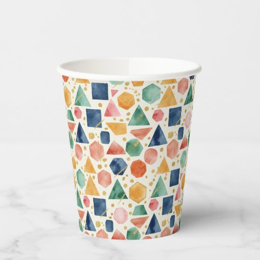 Earthy Prism Celebration Pappbecher (Links)