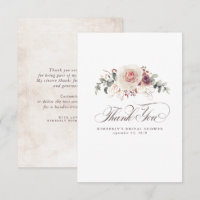 Earthy Shade Blume Elegant Little Vielen Dank