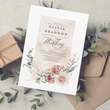 Earthy Shades Blume Boho Elegant Wedding