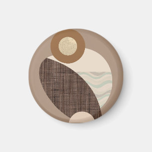 Earthy Shapes Magnet