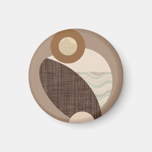 Earthy Shapes Magnet (Vorne)