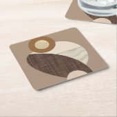 Earthy Shapes Rechteckiger Pappuntersetzer (angewinkelt)