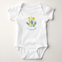 Earthy Spring on a Baby Jersey Bodysuit (M,D)