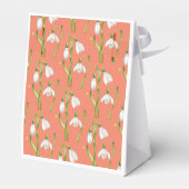 "Earthy Spring on a Ribbon Favor Box (S)" Geschenkschachtel (Rückseite)