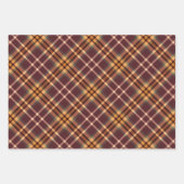Earthy Tartan Plaid Geschenkpapier Set (Vorderseite)