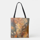 Earthy Terra Cotta Whimsy Pattern Tasche (Rückseite)