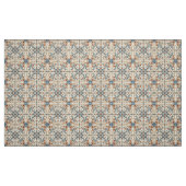 Earthy Tones Boho Floral Pattern Minimalistic Chic Stoff (Fat Quarter (45,7 x 55,9 cm))