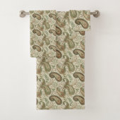 Earthy Tones Towel Bohemian Gift for Loved Ones Badhandtuch Set (Insitu)