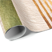 Earthy Watercolor Abstrakt Pattern - Boho Bio Geschenkpapier (Rolleneckpunkt)