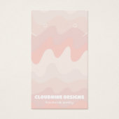 Earthy Waves Earring Necklace Juwelier Display Car (Vorderseite)