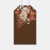 Earthy Wüste boho Brautparty danke Ihnen für die Geschenkanhänger (Rückseite)