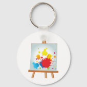 Easel Art Schlüsselanhänger (Rückseite)