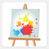 Easel Art Stickers (Vorderseite)