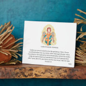 Easel mit Leinwand : Archangel Gabriel Fotoplatte (Seite)