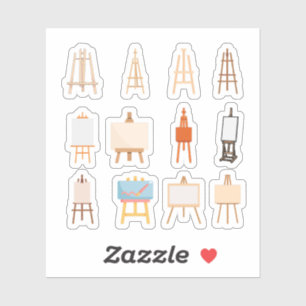 Easel Stickers Aufkleber