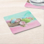 EASER EGGS Untersetzer Aquarelle Retro (angewinkelt)