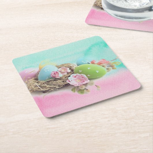 EASER EGGS Untersetzer Aquarelle Retro (angewinkelt)