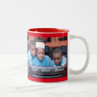 Easily Create Your Personalised Custom Photo Mug Zweifarbige Tasse