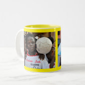 Easily Create Your Personalised Custom Photo Mug Zweifarbige Tasse (Vorderseite Links)