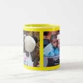 Easily Create Your Personalised Custom Photo Mug Zweifarbige Tasse (Mittel)