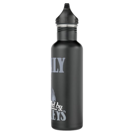 Easily destracted by donkeys design donkey lover a edelstahlflasche (Rechts)