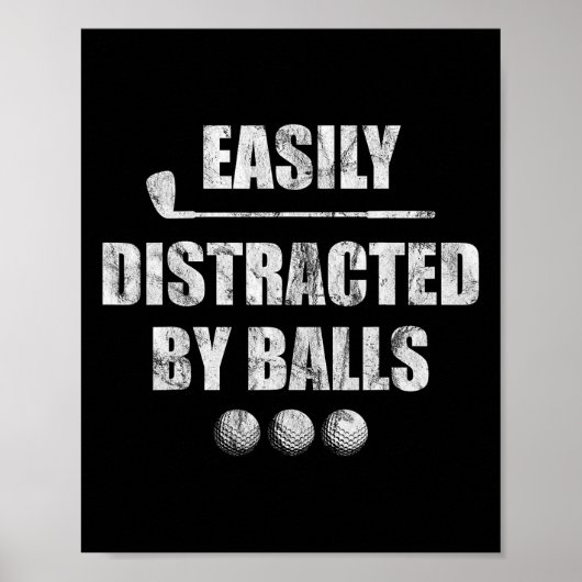 Easily Distracted 1  Poster (Vorne)