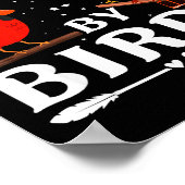 Easily Distracted By Birds Cute Funny Quote Bird L Poster (Ecke)