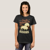 Easily distracted by Bisons Buffalo 1 T-Shirt (Vorne ganz)