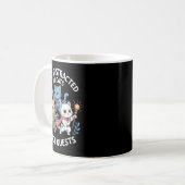 Easily Distracted By Cats & Side Quests Funny Kaffeetasse (Vorderseite Links)