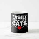Easily Distracted by Cats Mug | We Are All Mugs Kaffeetasse (Mittel)