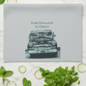 Easily Distracted by Classics Geschirrtuch (Gefaltet)