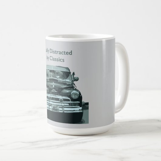 Easily Distracted by Classics Kaffeetasse (VorderseiteRechts)