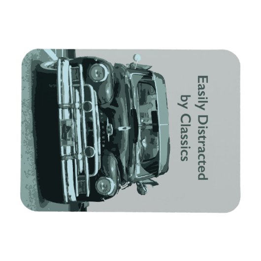 Easily Distracted by Classics Magnet (Horizontal)