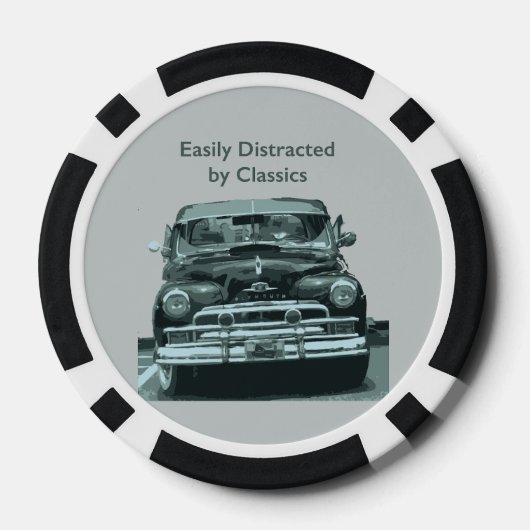 Easily Distracted by Classics Pokerchips (Rückseite)