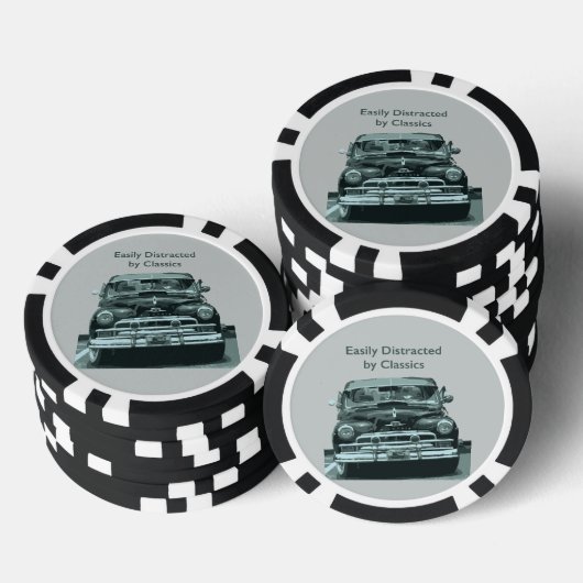 Easily Distracted by Classics Pokerchips (Stapel)