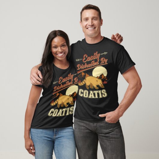 Easily distracted by Coatis T-Shirt (Unisex)
