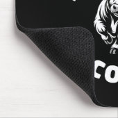 Easily Distracted By Cows Western Highland Cow Mousepad (Ecke)