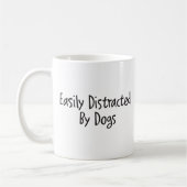 Easily distracted by dogs kaffeetasse (Links)