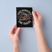 Easily Distracted By Feuerwehrautos Flyer (Gruppe)