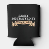 Easily Distracted By Genealogy Dosenkühler (Rückseite)