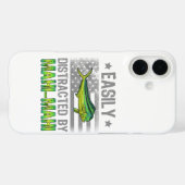Easily Distracted by Mahi Mahi, Fischer US-Flagge Case-Mate iPhone Hülle (Rückseite (Horizontal))